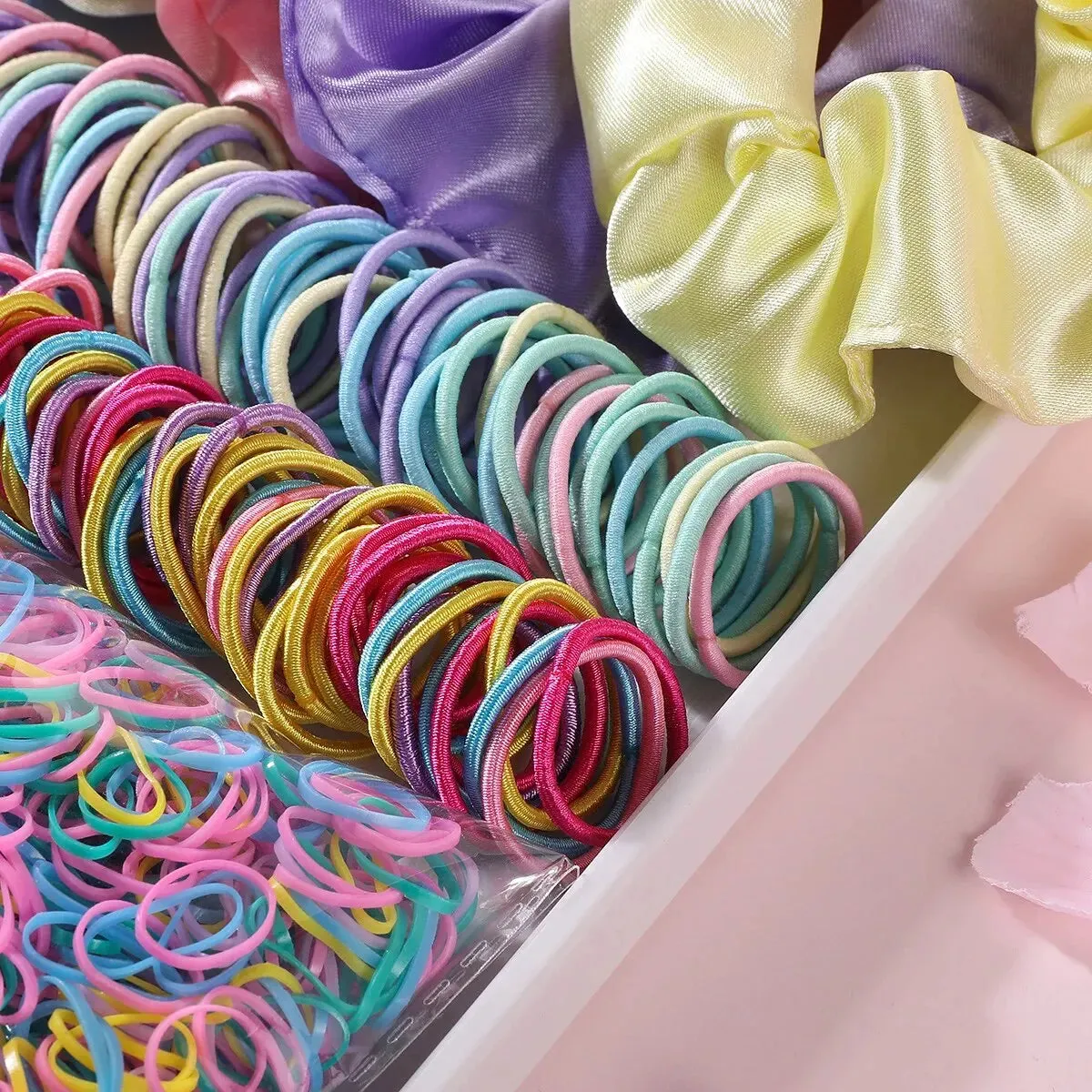 2155 Piece Colourful Hair Bands Set for Girls