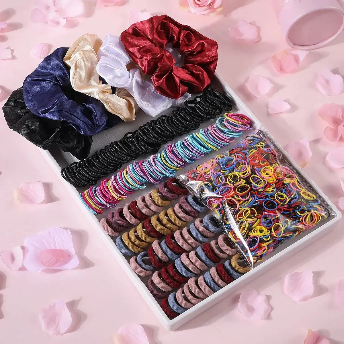 2155 Piece Colourful Hair Bands Set for Girls