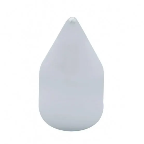 7/16" x 1 1/4" Chrome Plastic Spike Nut Cover - Push-On