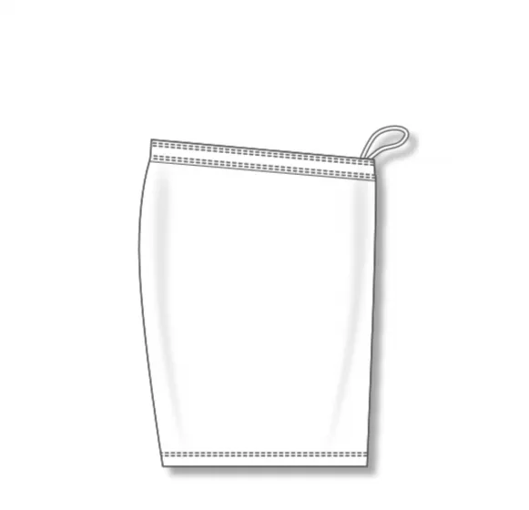 Athletic Knit (AK) LS1300M-000 Mens White Lacrosse Shorts