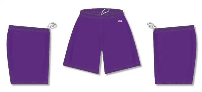 Athletic Knit (AK) VS1300M-010 Mens Purple Volleyball Shorts