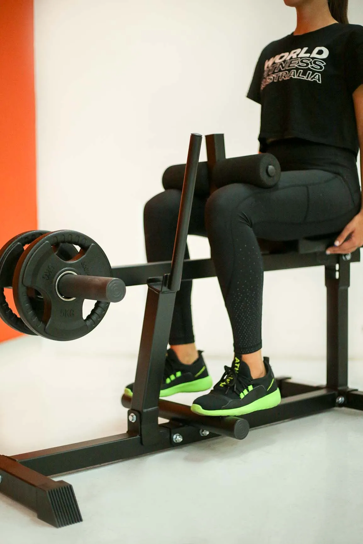 Body Iron Seated Calf Raise Machine