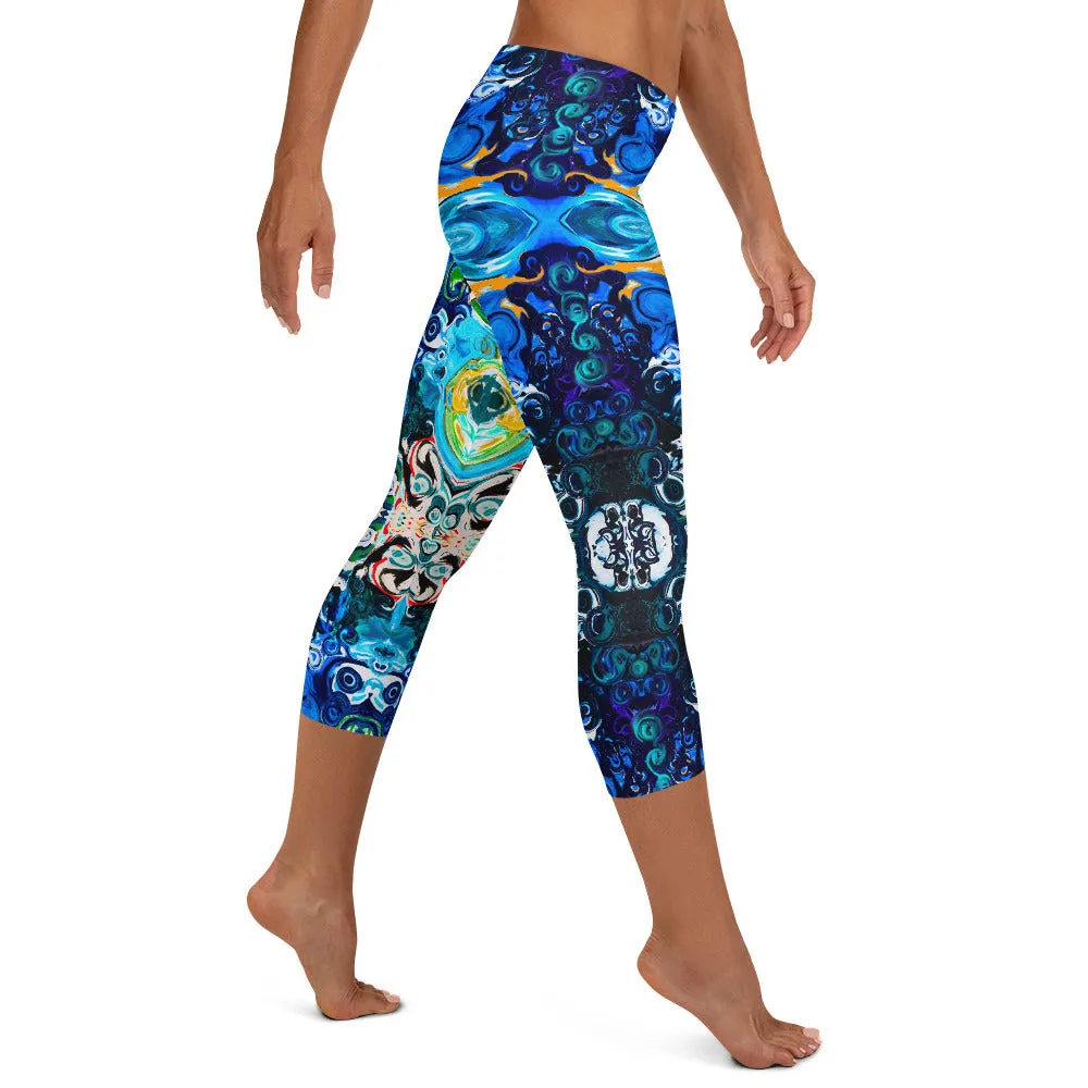 Cosmic Energy Capri Leggings