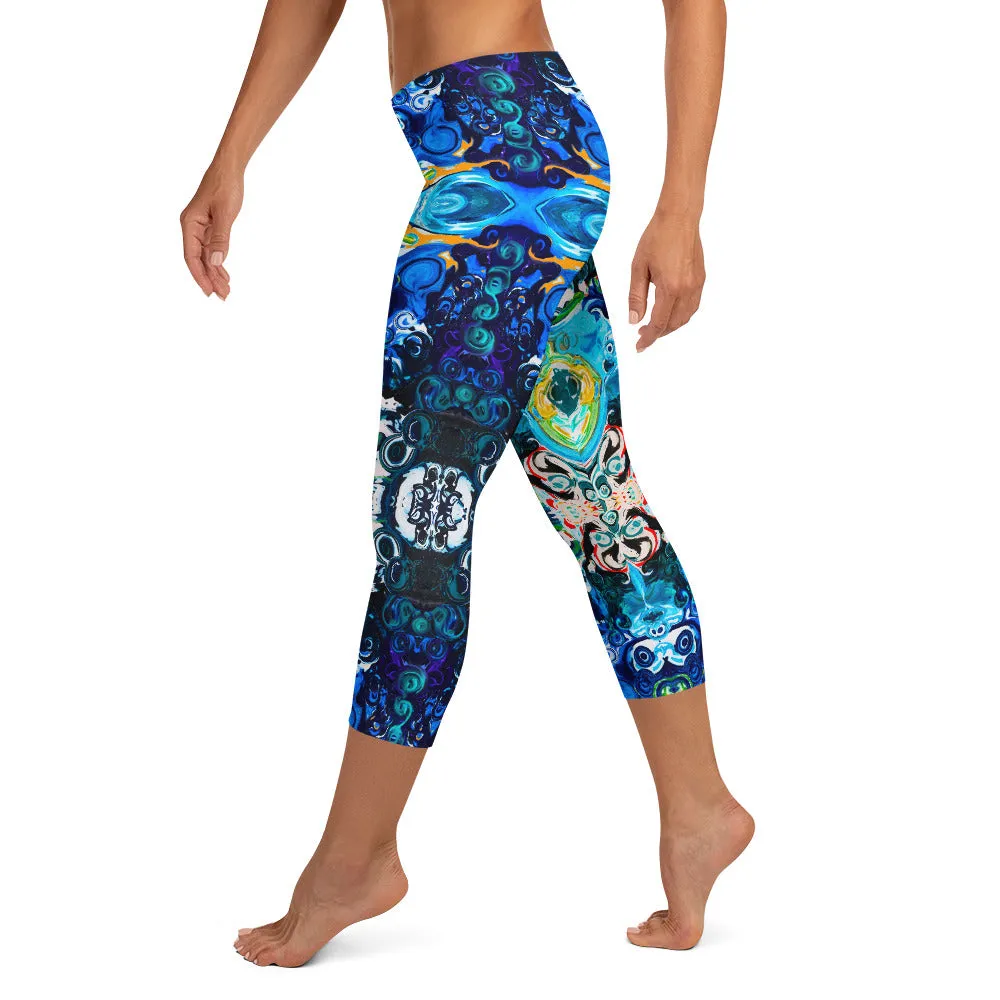 Cosmic Energy Capri Leggings