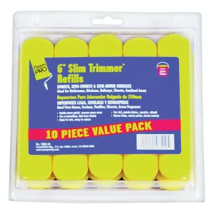 FOAMPRO 75RS-10 Trimmer Refill, 3/8 in Thick Nap, 6 in L, Foam Cover