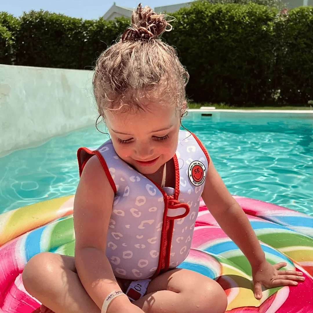Leopard | Lila Swim Vest 3-6 years