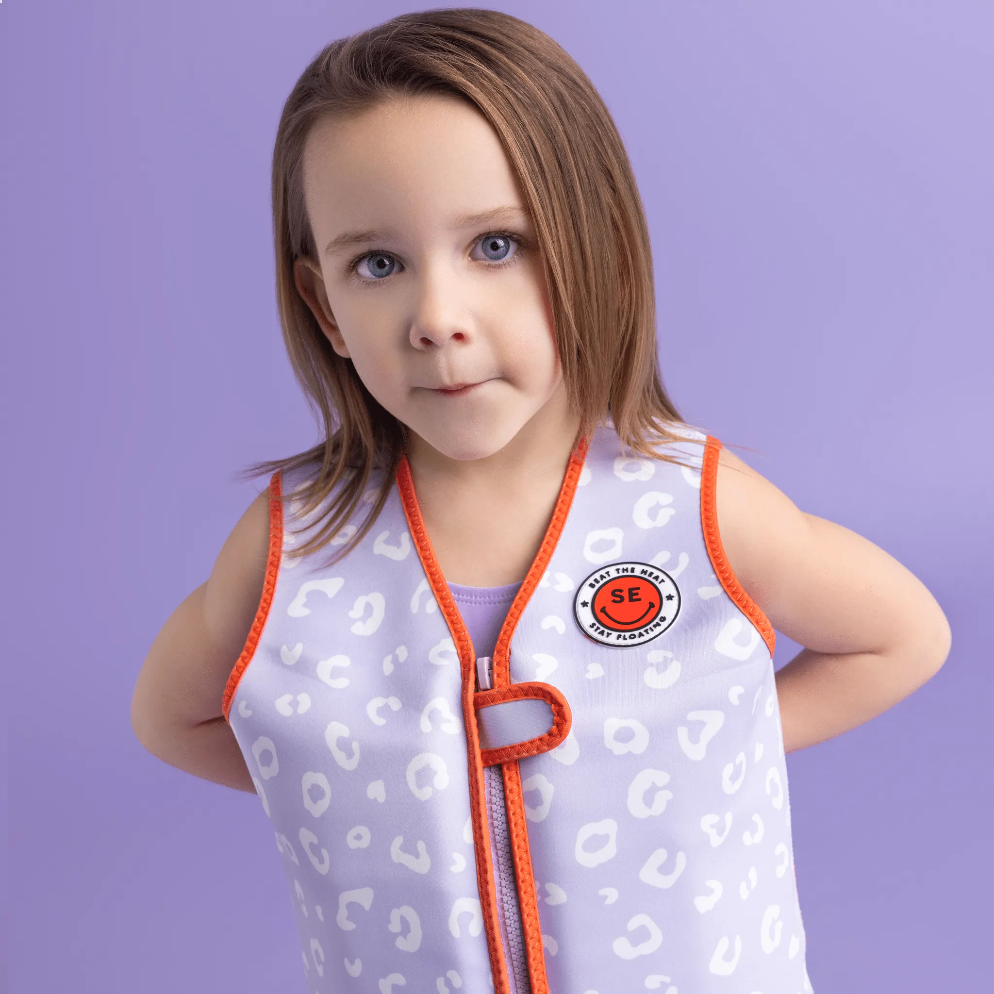 Leopard | Lila Swim Vest 3-6 years