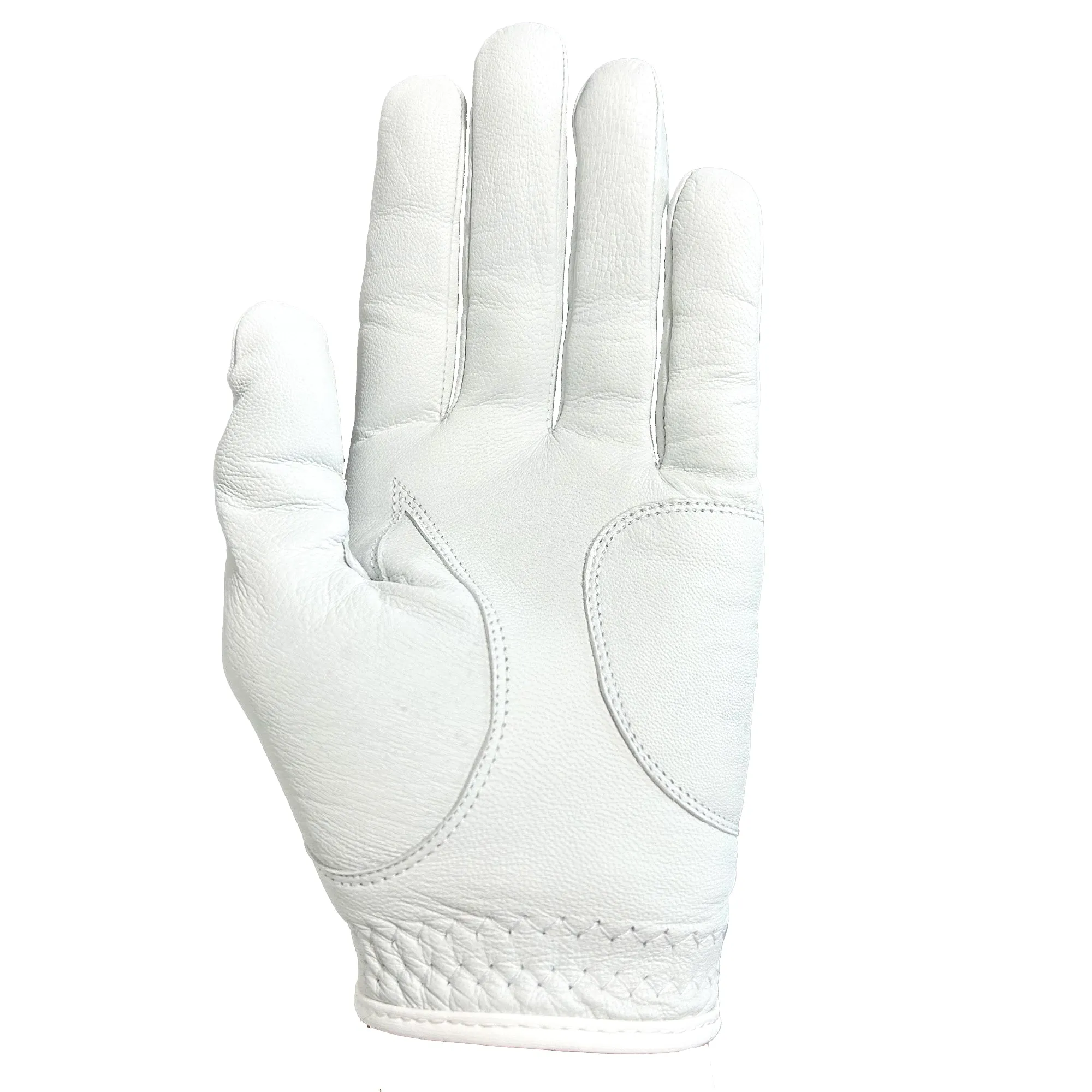 Nine Lives GRIPS White Golf Glove