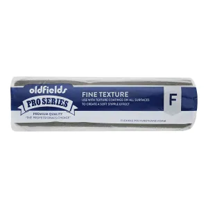 OLDFIELDS Pro Series Fine Textured Foam Roller Cover 270mm Oil Waterbased Paint