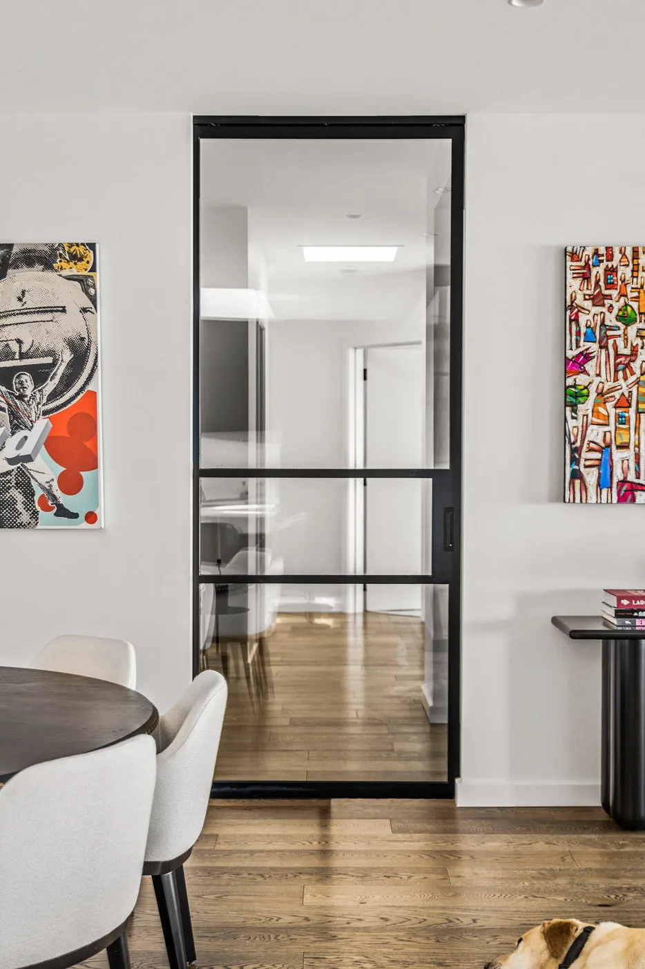 Steel Frame Glass Internal Cavity Sliding Doors - Galvanised FPS50 Profile - Zen Doors & Windows