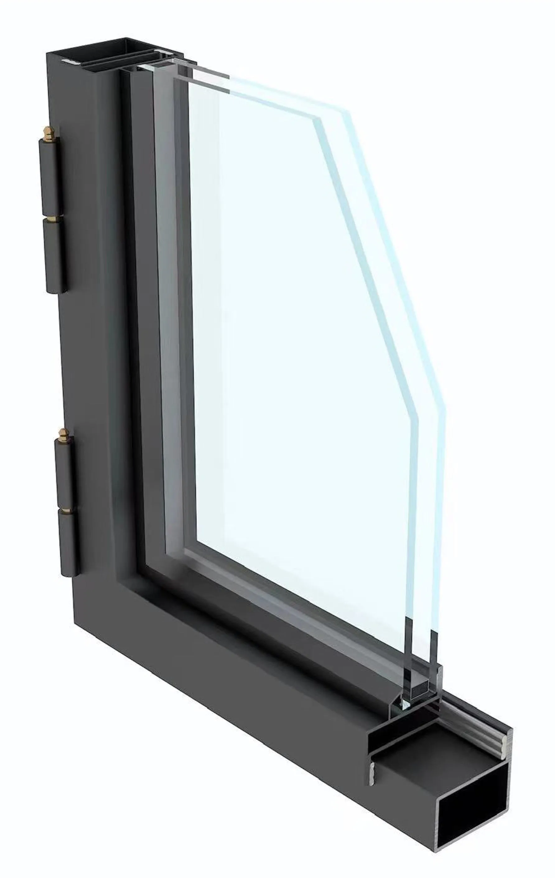 Steel Frame Glass Internal Cavity Sliding Doors - Galvanised FPS50 Profile - Zen Doors & Windows
