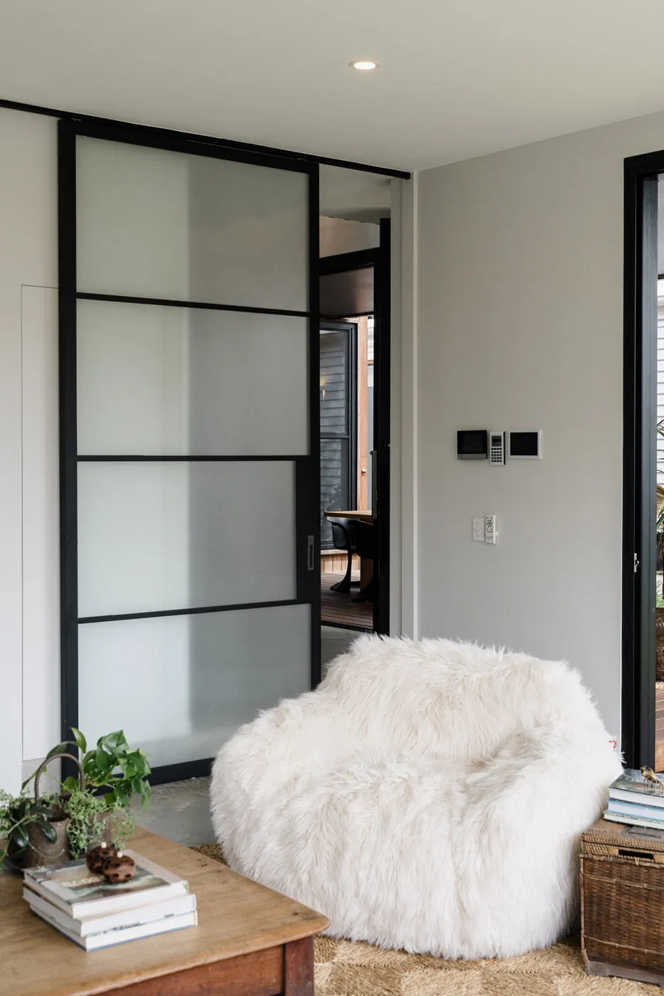 Steel Frame Glass Internal Cavity Sliding Doors - Galvanised FPS50 Profile - Zen Doors & Windows