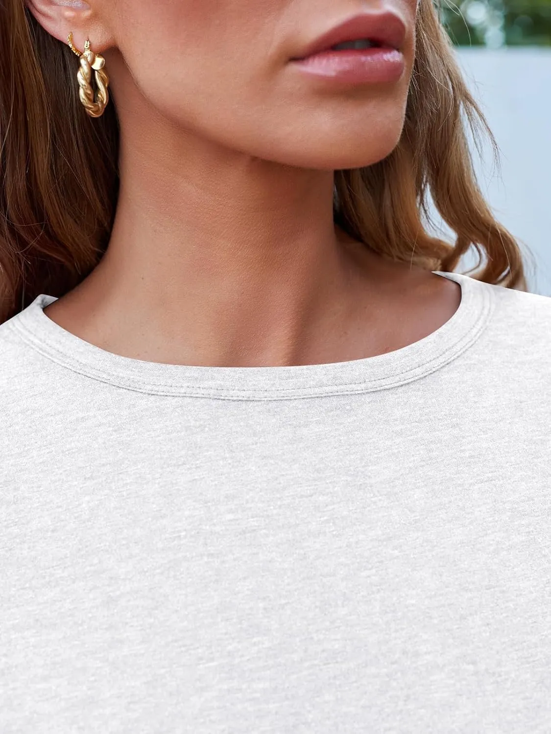 SUNBS Womens 3 Packs Long Sleeve Shirts Loose Fit Fall Tops Fashion Clothes Outfits 2025 Basic Tee Crew Neck Tops