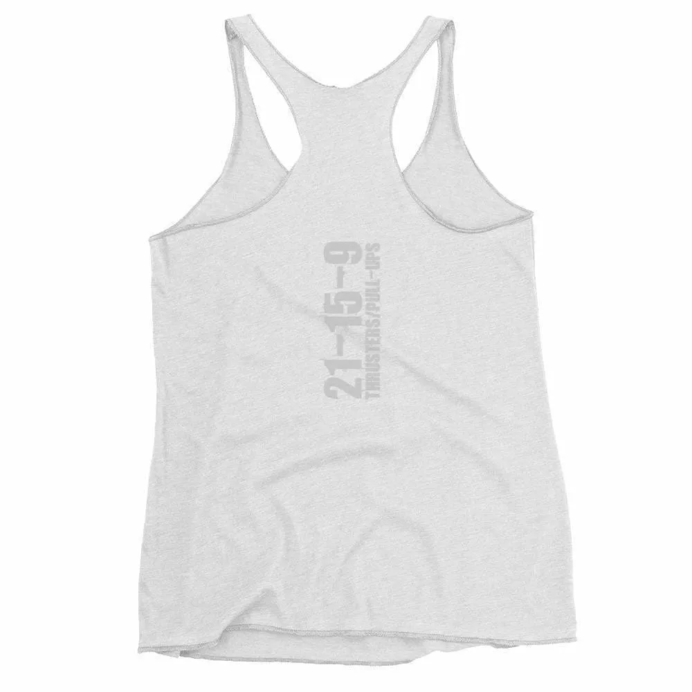 WOD Obsessed Fran - Quick & Painful Women's Racerback Tank