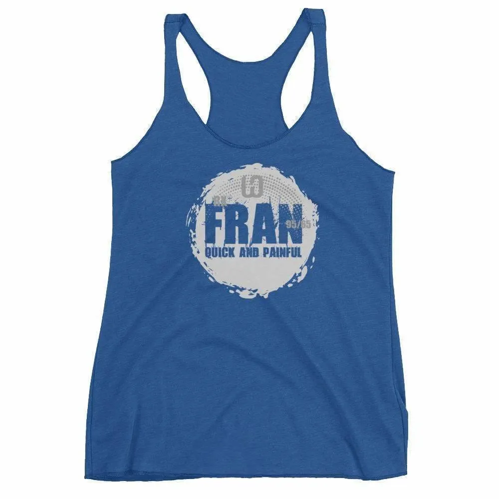 WOD Obsessed Fran - Quick & Painful Women's Racerback Tank