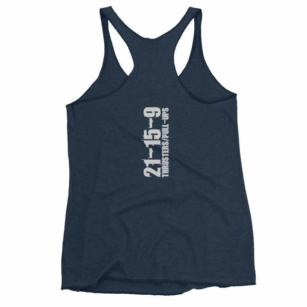 WOD Obsessed Fran - Quick & Painful Women's Racerback Tank