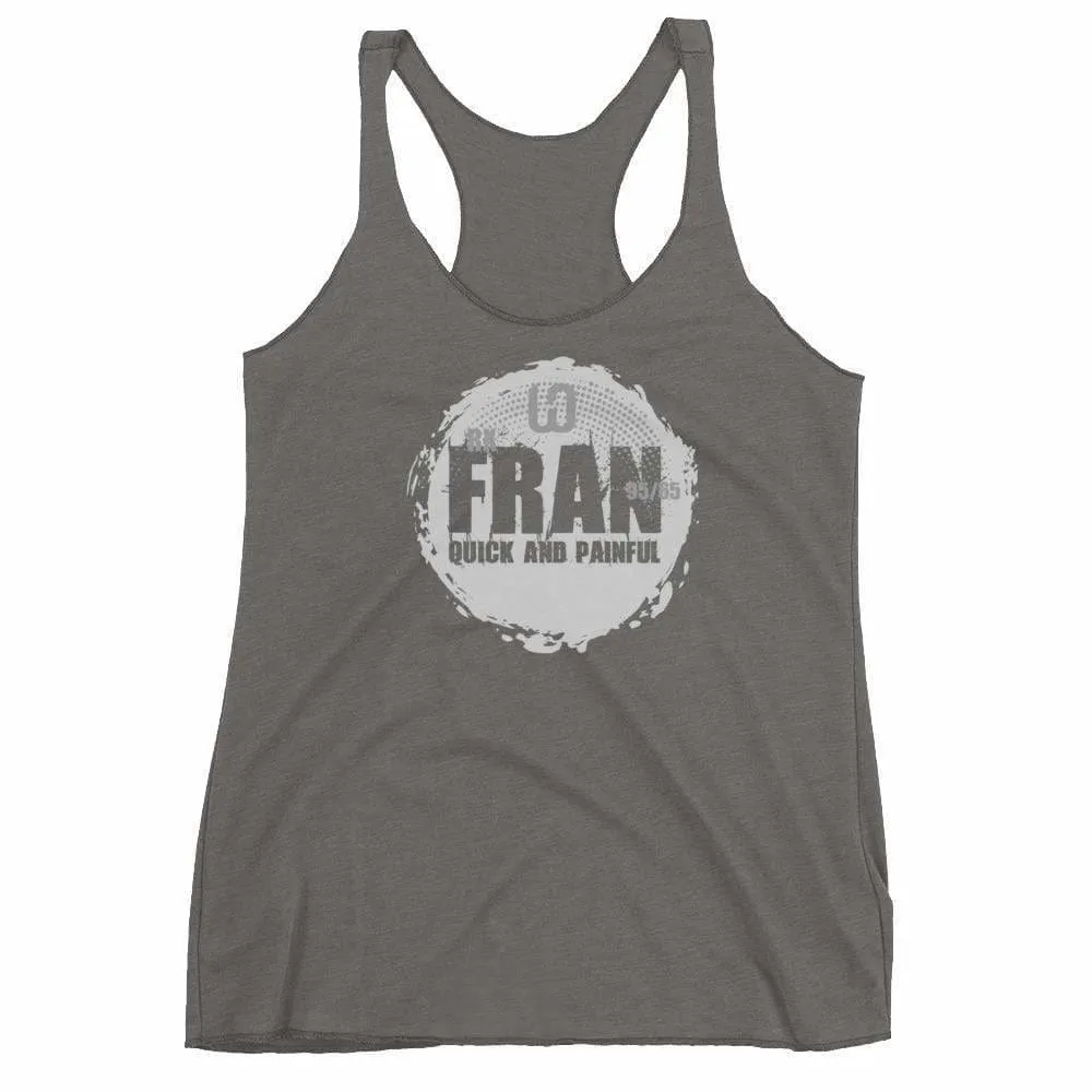 WOD Obsessed Fran - Quick & Painful Women's Racerback Tank