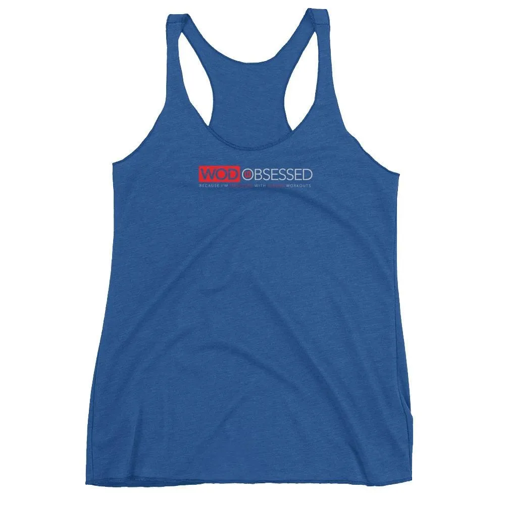 WOD Obsessed Insane Workouts Women's Racerback Tank